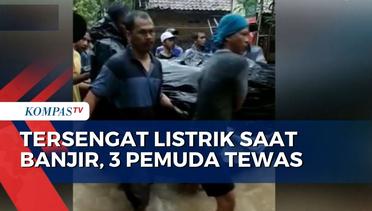 Tiga Pemuda di Tangerang Tewas Tersetrum Saat Banjir