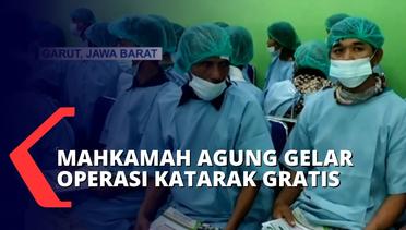 Mahkamah Agung Bersama PT Bandung Gelar Operasi Katarak Gratis untuk 500 Orang Warga Garut!