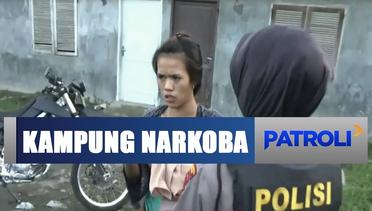 Aksi Polisi Gerebek Kampung Narkoba di Deli Serdang