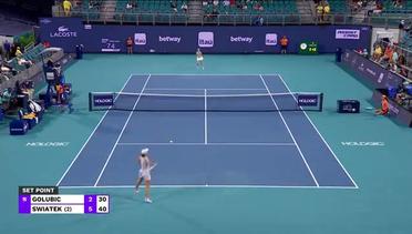 Match Highlights | Iga Swiatek vs Viktorija Golubic | Miami Open 2022