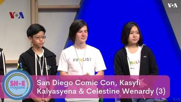 TV SHOW Perempuan SH+E Magazine- San Diego Comic Con, Kasyfi Kalyasyena & Celestine Wenardy (3)