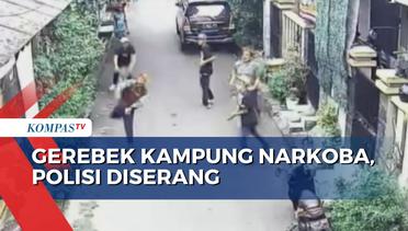 Gerebek Kampung Narkoba di Kampung Bahari Jakarta, Polisi Diserang Warga dengan Kayu dan Batu