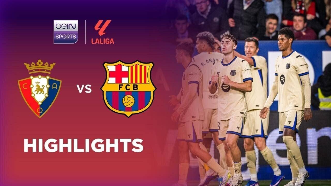 Osasuna vs Barcelona