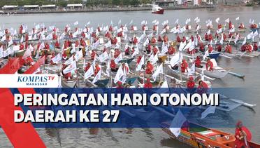 Hari Otonomi Daerah Ke 27, Makassar Raih Penghargaan Status Kinerja Tertinggi