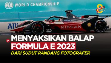 Melihat Balap Formula E 2023 Jakarta dari Sudut Pandang Fotografer
