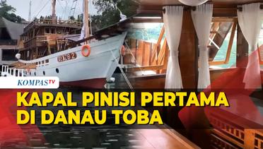 Intip Desain Kapal Pinisi Wisata Pertama di Danau Toba