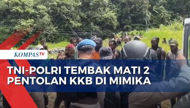 TNI-Polri Tembak Mati Dua Anggota KKB di Mimika, Senjata dan Amunisi Disita