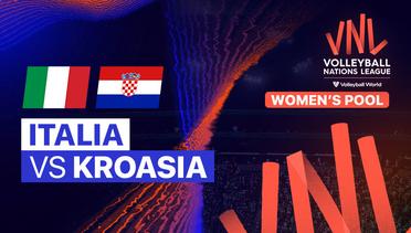 Full Match | Italia vs Kroasia | Women’s Volleyball Nations League 2023