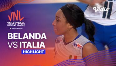 Match Highlights | Belanda vs Italia | Women’s Volleyball Nations League 2023