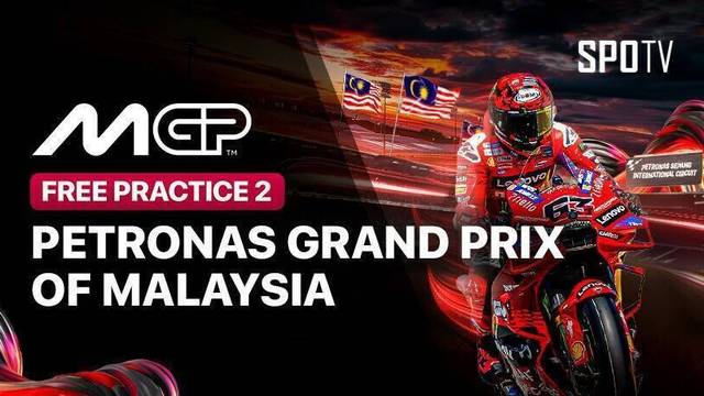 MotoGP Free Practice 2: MotoGP 2025 Round 20 - PETRONAS Grand Prix of Malaysia - Full Race | MotoGP 2025