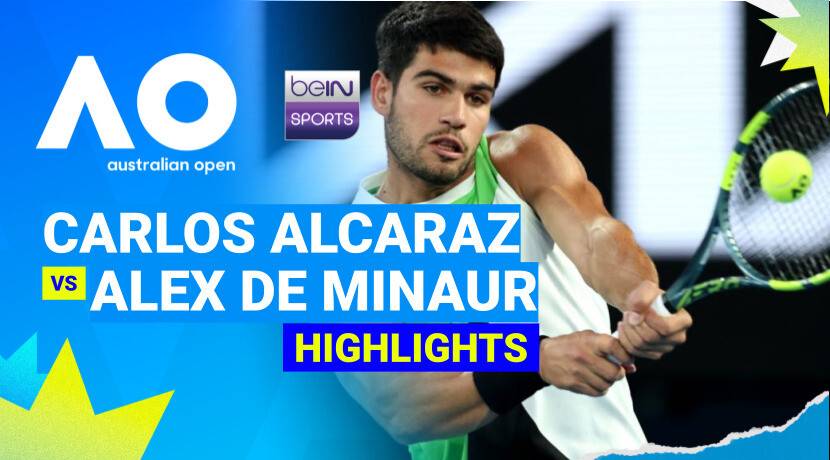 Carlos Alcaraz (ESP) vs Alex de Minaur (AUS) - Men's Singles Quarterfinals | Australian Open 2026