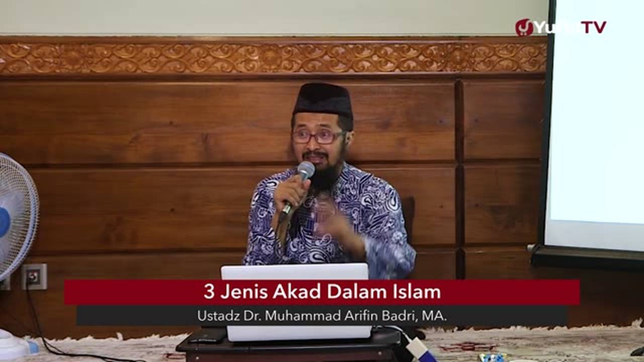 Fiqih Muamalah Akad Dalam Islam Ustadz Dr Muhammad Arifin Badri Ma 5 Menit Yang 7965