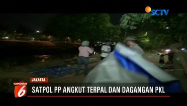 Satpol PP Gelar Razia PKL yang Langgar Aturan di KBT Duren Sawit - Liputan6 Pagi