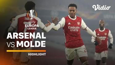 Highlight - Arsenal vs  Molde I UEFA Europa League 2020/2021