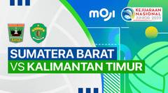 Putri: Sumatera Barat vs Kalimantan Timur - Full Match | Kejurnas Junior 2023