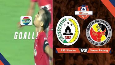 GOOLLL!!! Tendangan LDR Rosad-Semen Padang Ubah Keunggulan 1-0 untuk Semen Padang - Shopee Liga 1