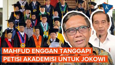 Mahfud MD Geleng-geleng Tanggapi Petisi Guru Besar UGM dan UII Kritik Jokowi