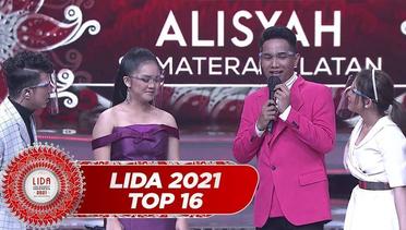 Acucuwiiitttt!!! Alisyah (Sumsel) Ngefans Banget Sama Ridwan Lida!! Host Jadi Gila!! | Lida 202