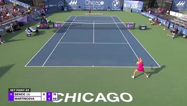 Match Highlights | Belinda Bencic 2 vs 0 Terza Martincova | Chicago Fall Tennis Classic 2021