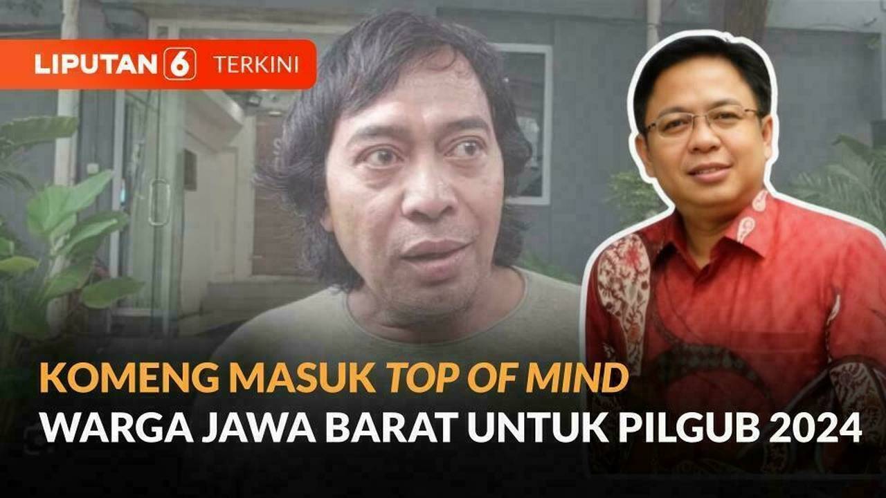 Indikator Politik: Alfiansyah Komeng Masuk Top of Mind Warga Jawa Barat