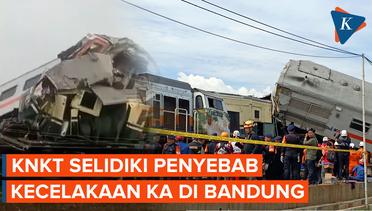 KNKT Bentuk Tim Investigasi Penyebab Kecelakaan KA di Bandung