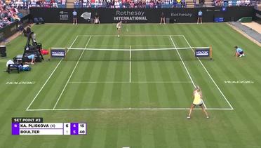 Match Highlights | Karolina Pliskova vs Katie Boulter | WTA Rothesay International Eastbourne 2022