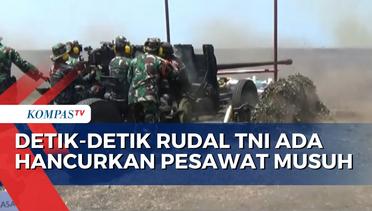 Aksi Simulasi Rudal Canggih TNI AD Hancurkan Pesawat Musuh