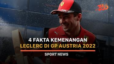 4 Fakta Kemenangan Leclerc di GP Austria 2022