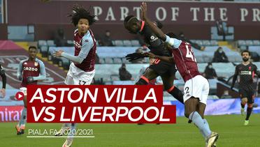 Highlights Piala FA, Liverpool Taklukkan Tim Muda Aston Villa 4-1