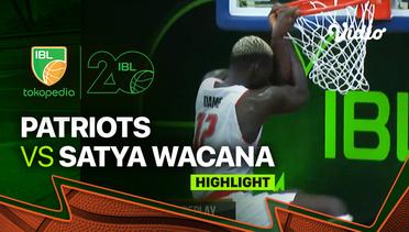 Highlights | INA Patriots vs Satya Wacana Salatiga | IBL Tokopedia 2023