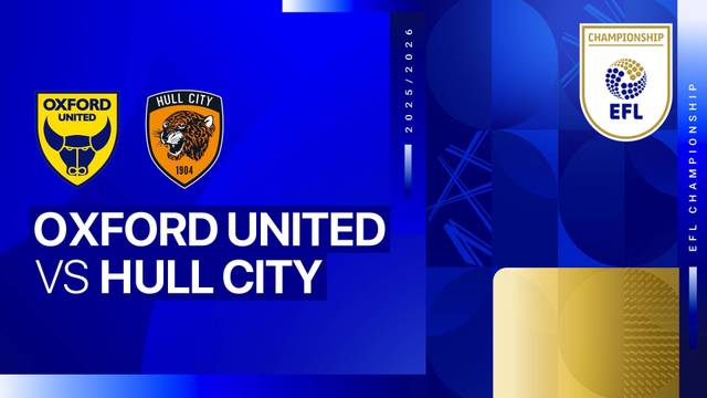 Oxford United vs Hull City - Full Match | EFL Championship 2025/26