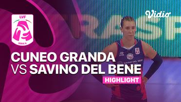 Highlights | Cuneo Granda S.Bernardo vs Savino Del Bene Scandicci | Italian Women's Serie A1 Volleyball 2022/23