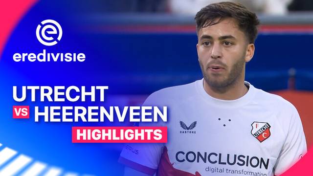 Utrecht vs Heerenveen - Highlight | Eredivisie 2025/26