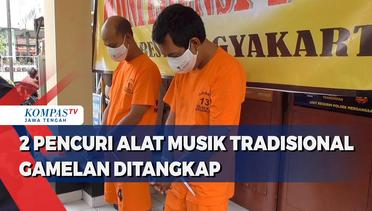 2 Pencuri Alat Musik Tradisional Gamelan di Yogyakarta, Ditangkap Petugas