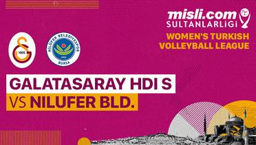 Full Match | Galatasaray HDI Sigorta vs Nilufer BLD | Turkish Women's Volleyball League 2022/2023