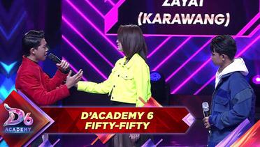 Happy Asmara jadi Dancernya!! Zayat (Karawang)-Oki (Lampung) "Tabir Kepalsuan" Makin Bagus!! | Dangdut Academy 6 Fifty Fifty