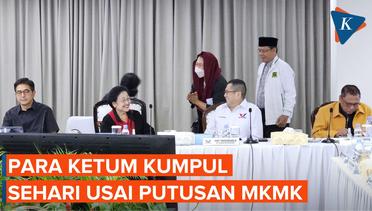 Sehari Usai Putusan MKMK, Megawati dan Ketum Parpol Pendukung Ganjar Kumpul