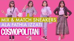 Mix & Match Sneakers ala Fathia Izzati