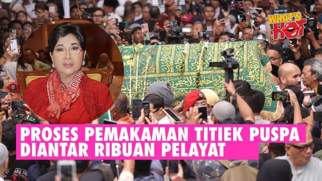 Titiek Puspa Dimakamkan Di Blok Pahlawan & Pejuang, Ribuan Pelayat Padati TPU Tanah Kusir