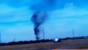 VIDEO: Balon Udara Terbakar dan Jatuh di Texas, 16 Orang Tewas