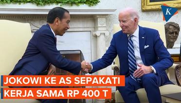 Temui Biden, Jokowi Bawa Oleh-oleh Rp 400 T