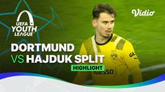 Highlights - Quarter Final: Dortmund vs Hajduk Split | UEFA Youth League 2022/23