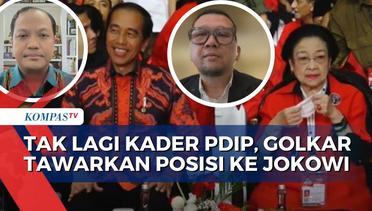 PDIP Tegaskan Jokowi Bukan Lagi Kader, Golkar Tawarkan Posisi ke Jokowi