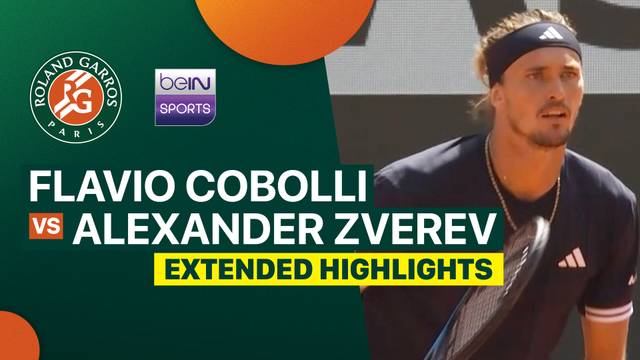 Flavio Cobolli vs Alexander Zverev - Extended Highlight | Roland Garros 2026