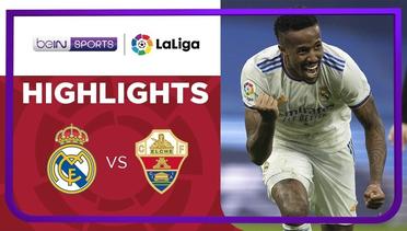 Match Highlights | Real Madrid 2 vs 2 Elche | LaLiga Santender 2021/2022