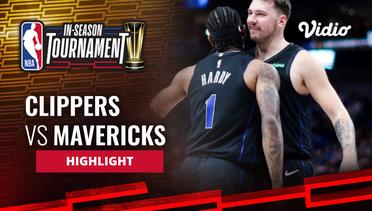 LA Clippers vs Dallas Mavericks - Highlights | NBA In Season 2023/24