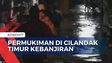 Ketinggian Air Banjir di Cilandak Timur Capai 1 Meter, Warga Terpaksa Mengungsi
