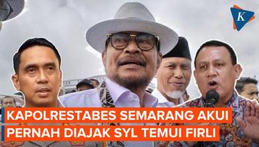 Kapolrestabes Semarang Akui Pernah Diajak SYL Temui Firli
