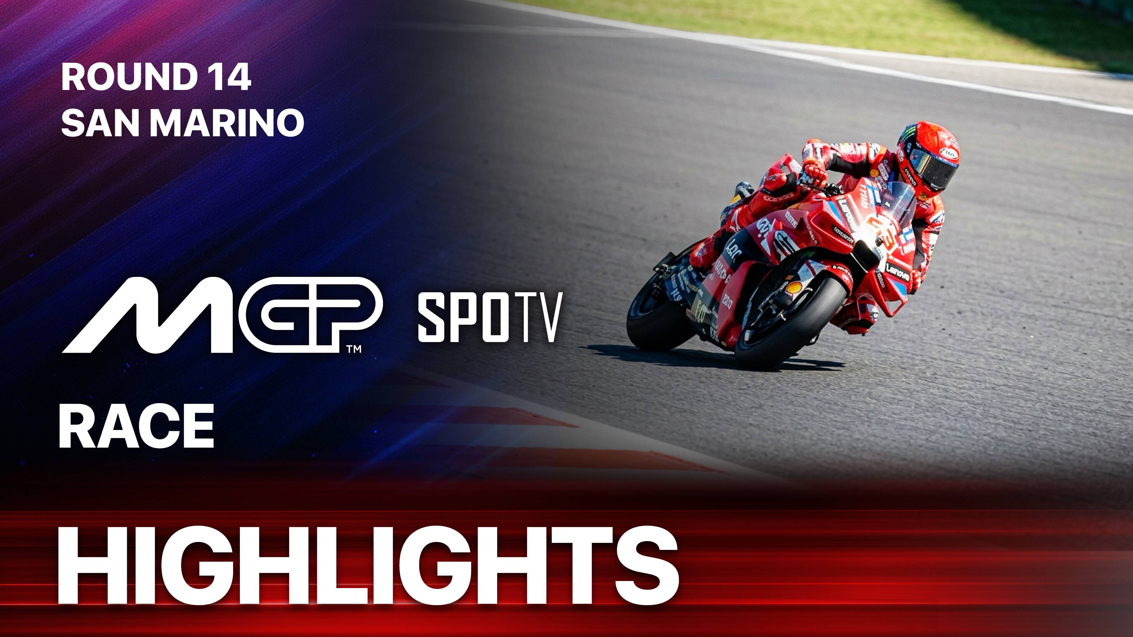 MotoGP Race: Red Bull Grand Prix of San Marino and The Rimini Riviera - MotoGP 2026 Round 14