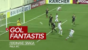 Gol Fantastis Striker PSM, Ferdinand Sinaga di Piala AFC